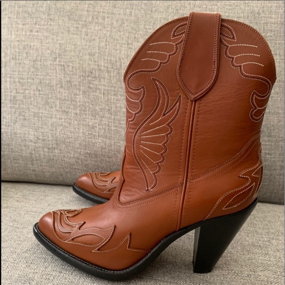 ❌FINAL PRICE❌Givenchy Stitched Leather Wéstern